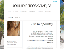 Tablet Screenshot of drritrosky.com